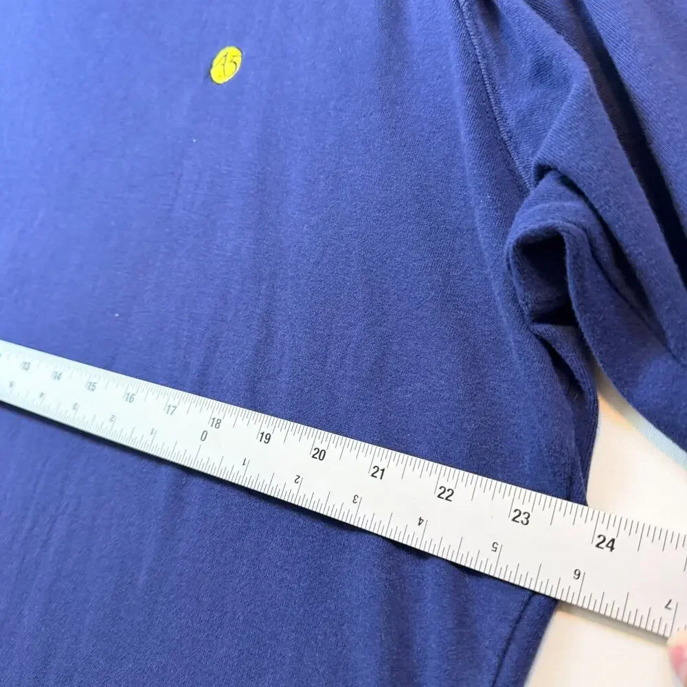 The North Face A5 Series Vintage Long Sleeve Shirt Blue Mens Size XL